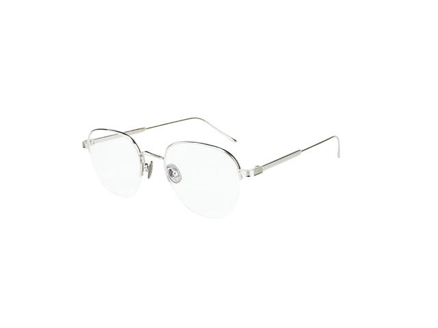 Cartier Cartier CT0164O Glasses In Silver Plate With Demo Lens - view 4