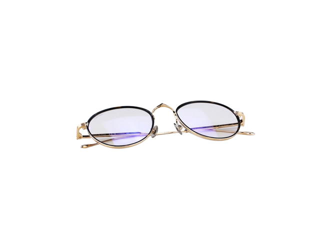 Cartier Cartier CT0250S-009-51 Glasses In Yellow Gold Titanium Frame With Mirror Lenses - view 6