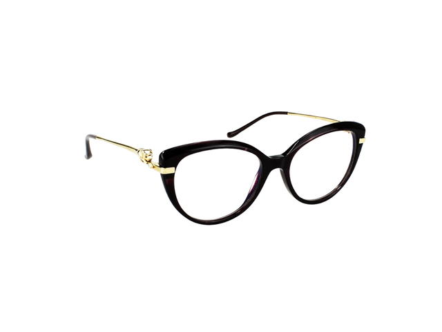 Cartier Cartier CT0283O Glasses In Gold Plate With Demo Lens - view 3