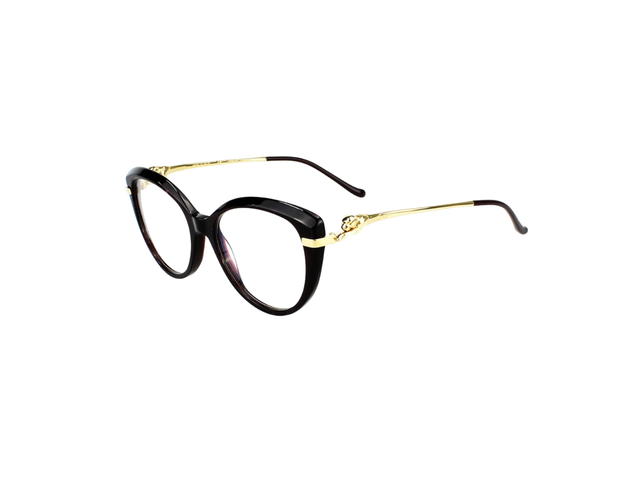 Cartier Cartier CT0283O Glasses In Gold Plate With Demo Lens - view 5
