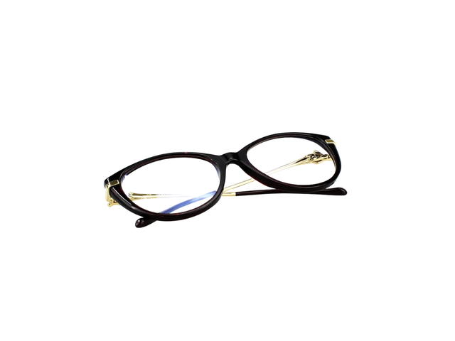 Cartier Cartier CT0283O Glasses In Gold Plate With Demo Lens - view 6