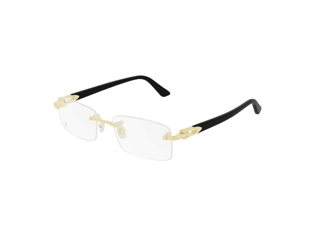 Cartier Cartier CT0287O Glasses In Gold Plate With Demo Lens
