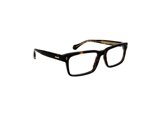 Cartier Cartier CT0291OA Glasses In Gold Plate Acetate With Demo Lens Havana - view 3