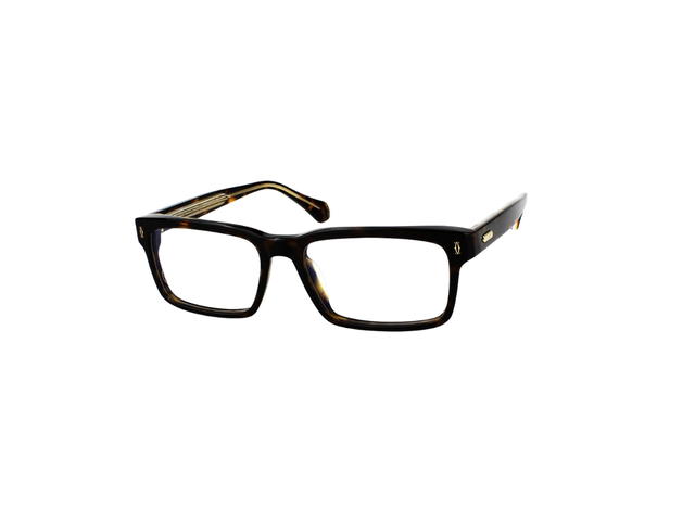 Cartier Cartier CT0291OA Glasses In Gold Plate Acetate With Demo Lens Havana - view 5