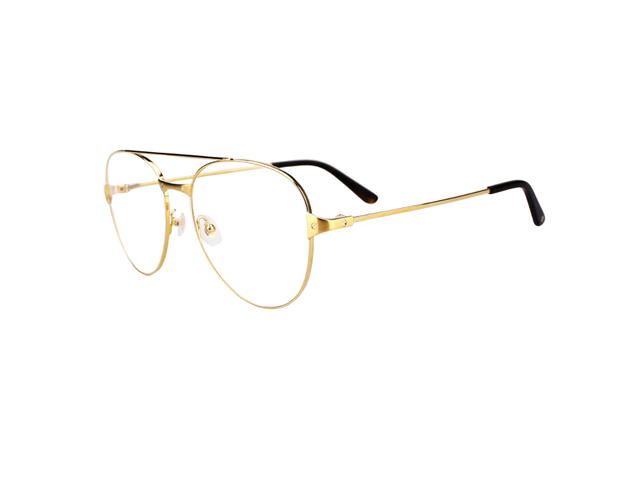 Cartier Cartier CT0307O Glasses In Gold Plate With Demo Lens - view 5