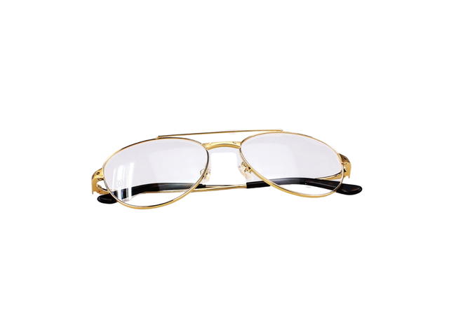 Cartier Cartier CT0307O Glasses In Gold Plate With Demo Lens - view 6