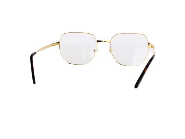 Cartier Cartier CT0339O-001-55 Glasses In Gold-Plate Frame With Mirror Lenses - view 4
