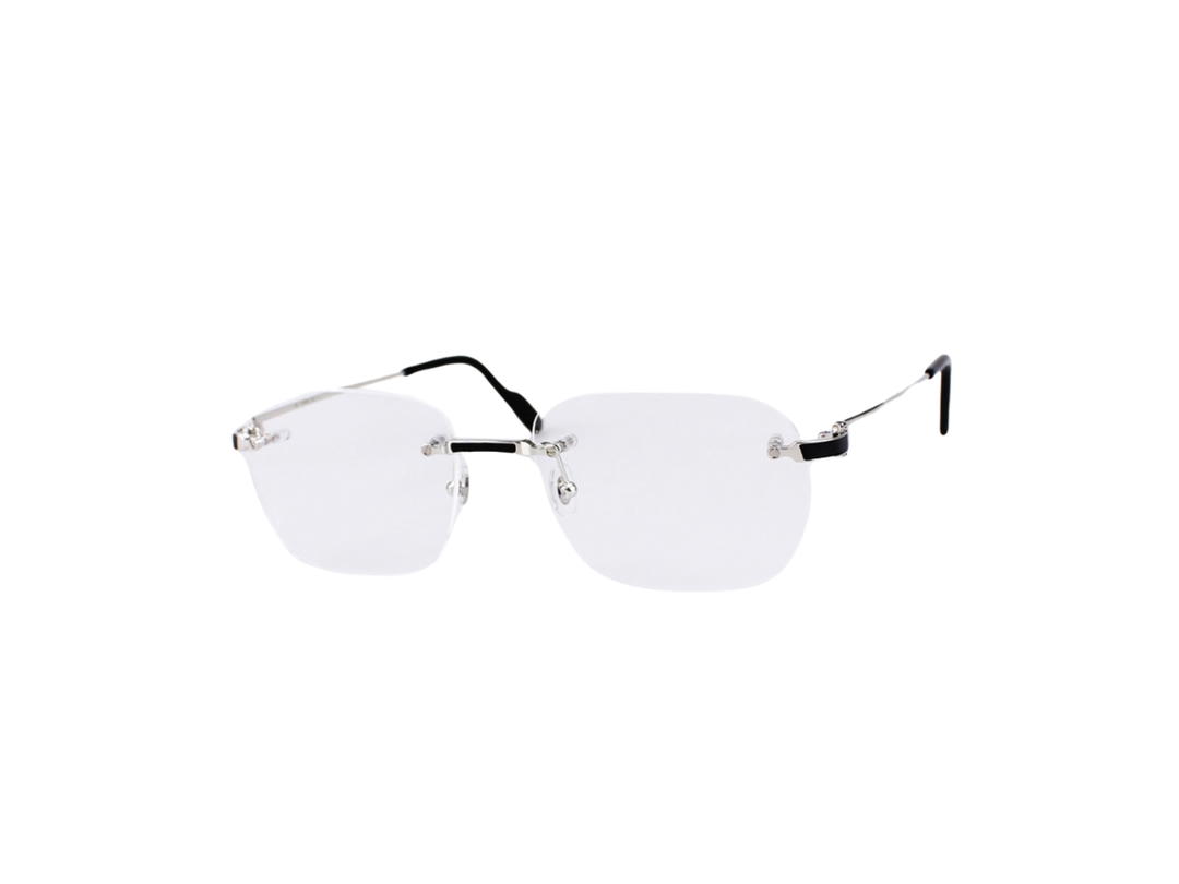 Cartier Cartier CT0343O Glasses In Silver Plate With Demo Lens