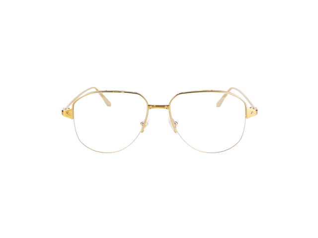 Cartier Cartier CT0352O Glasses In Gold Plate With Demo Lens - view 2