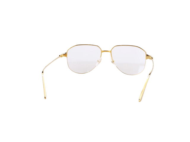 Cartier Cartier CT0352O Glasses In Gold Plate With Demo Lens - view 4