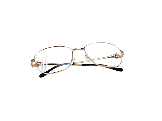 Cartier Cartier CT0371O Glasses In Gold Plate With Demo Lens - view 6