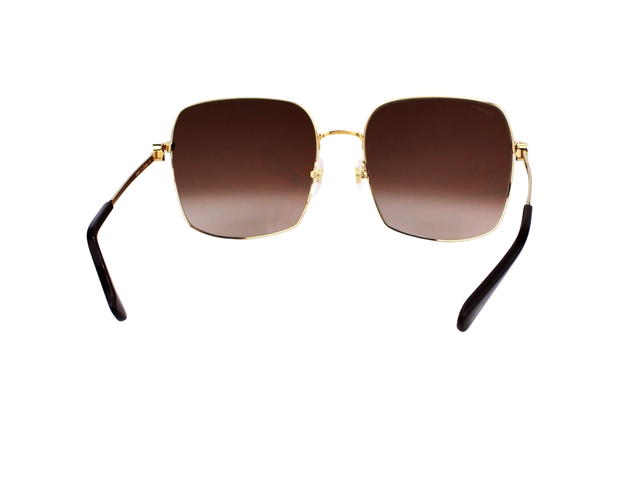 Cartier Cartier CT0401S-002-60 Sunglasses In Yellow Gold Titanium Frame With Brown Gradient Lenses - view 4