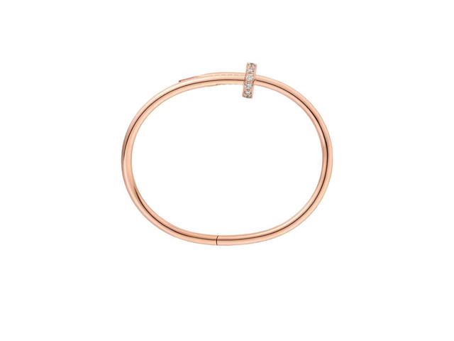 Cartier Cartier Juste Un Clou Bracelet In 18K Rose Gold With 32 Brilliant-Cut Diamonds - view 3