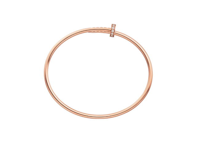 Cartier Cartier Juste Un Clou Bracelet Small Model Rose Gold Diamonds - view 3