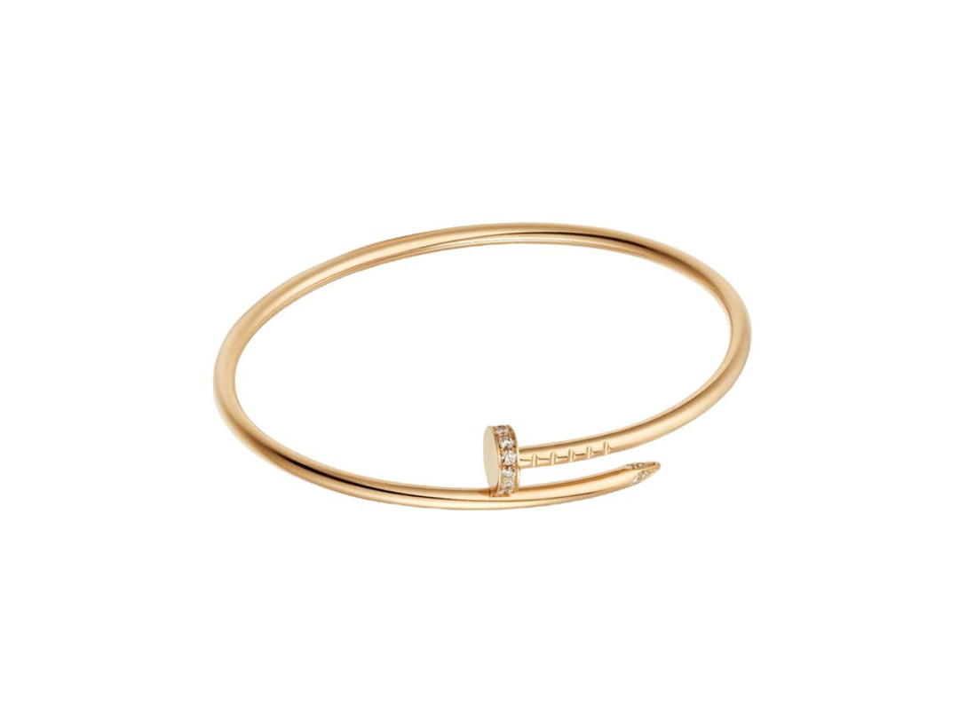 Cartier Cartier Juste Un Clou Bracelet Small Model Yellow Gold With Diamonds