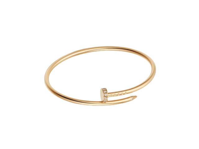 Cartier Cartier Juste Un Clou Bracelet Small Model Yellow Gold With Diamonds - view 1