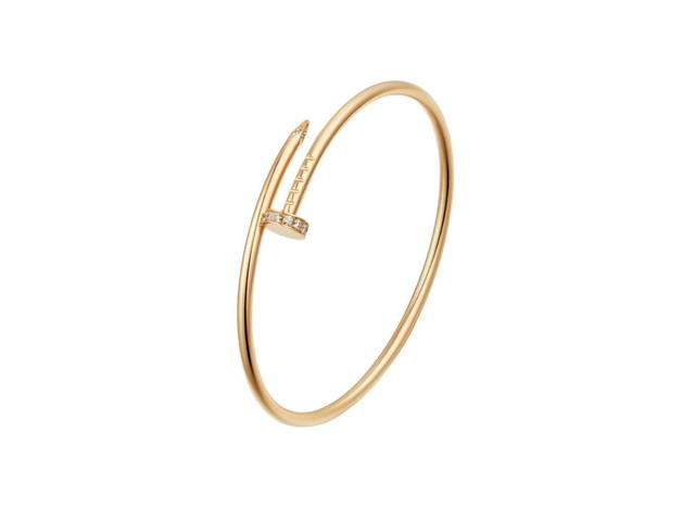 Cartier Cartier Juste Un Clou Bracelet Small Model Yellow Gold With Diamonds - view 2