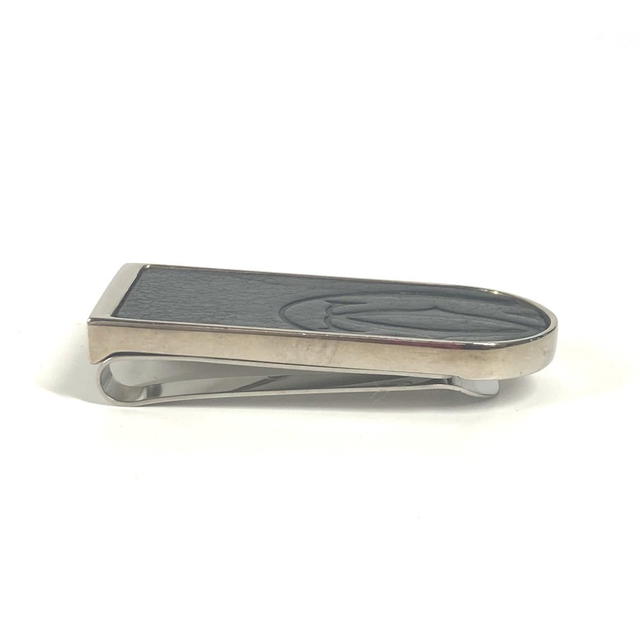 Cartier CARTIER logo Wallet Money clip SS / Leather Black/Silver - view 4