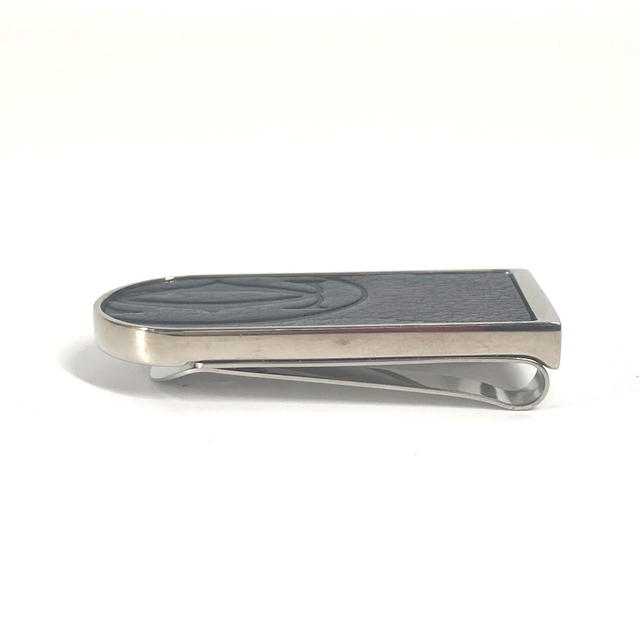 Cartier CARTIER logo Wallet Money clip SS / Leather Black/Silver - view 5
