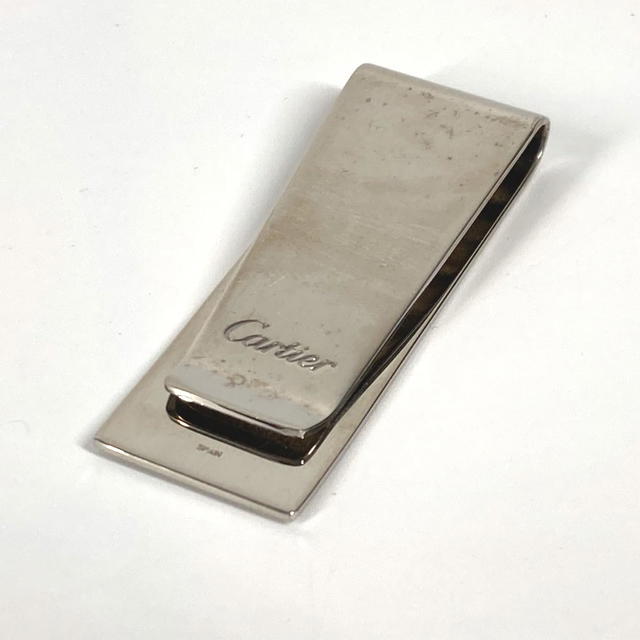 Cartier CARTIER logo Wallet Money clip SS Silver - view 3