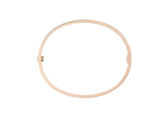 Cartier Cartier Love Bracelet Small Model In 18K Rose Gold With10 Diamonds - view 2