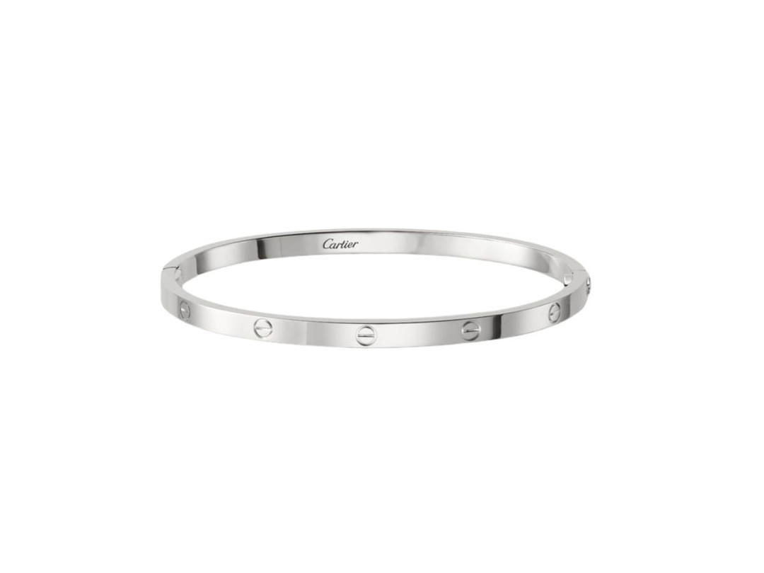 Cartier Cartier Love Bracelet Small Model In 18K White Gold