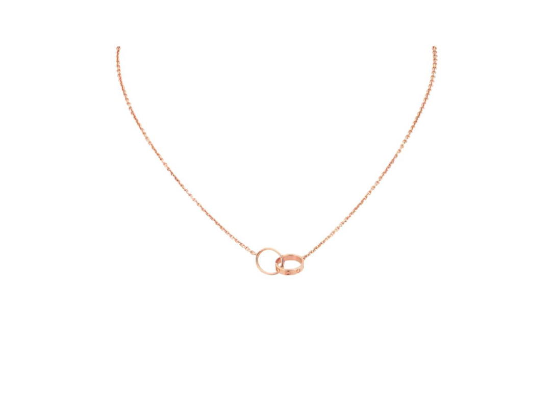 Cartier Cartier Love Necklace Rose Gold