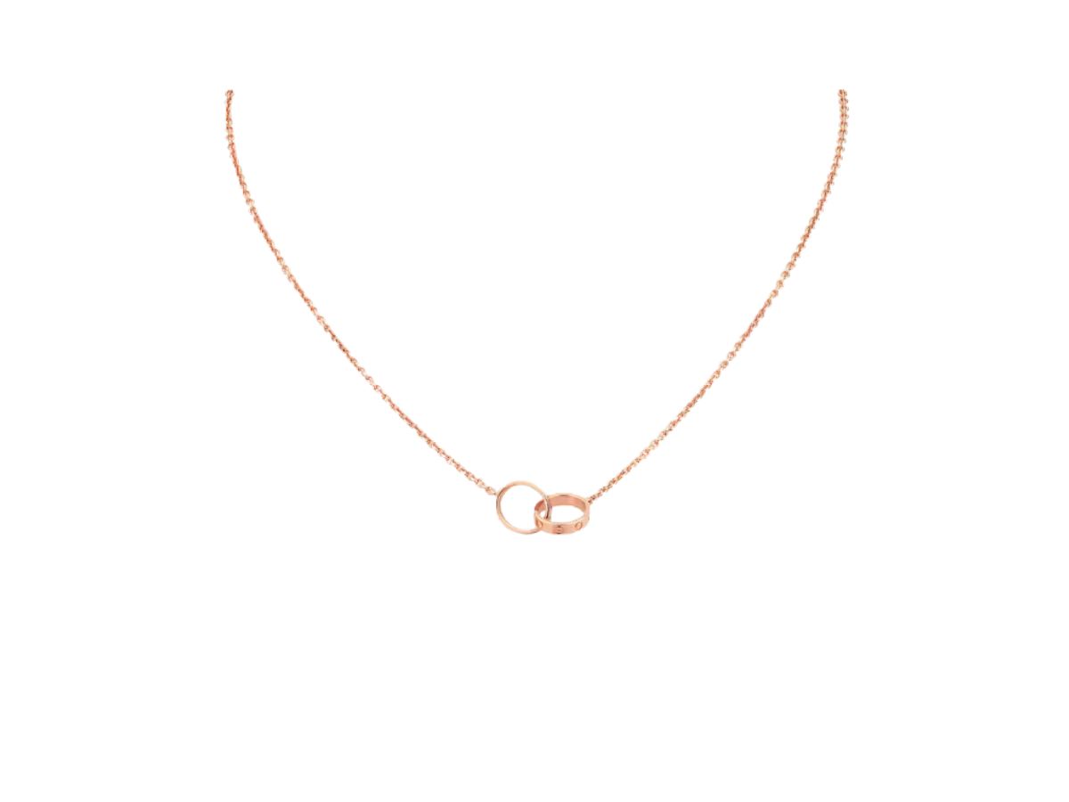 Cartier Cartier Love Necklace Rose Gold
