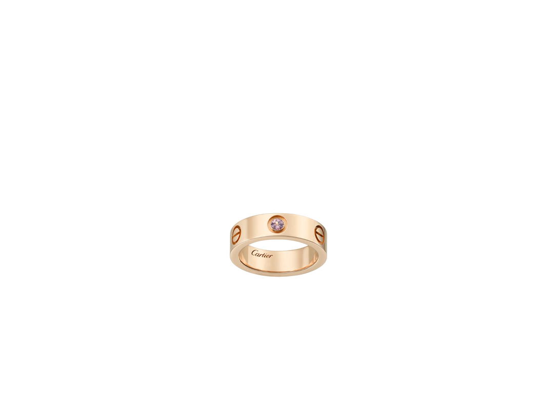 Cartier Cartier Love Ring Dimensions In 18K Rose Gold With Gold