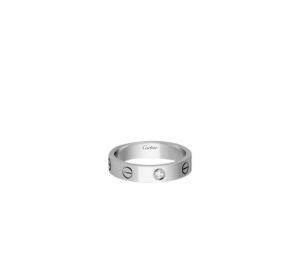 Buy Cartier Love Wedding Band 1 Diamond 18K White Gold at Sasom – Authentic and Ready to Ship