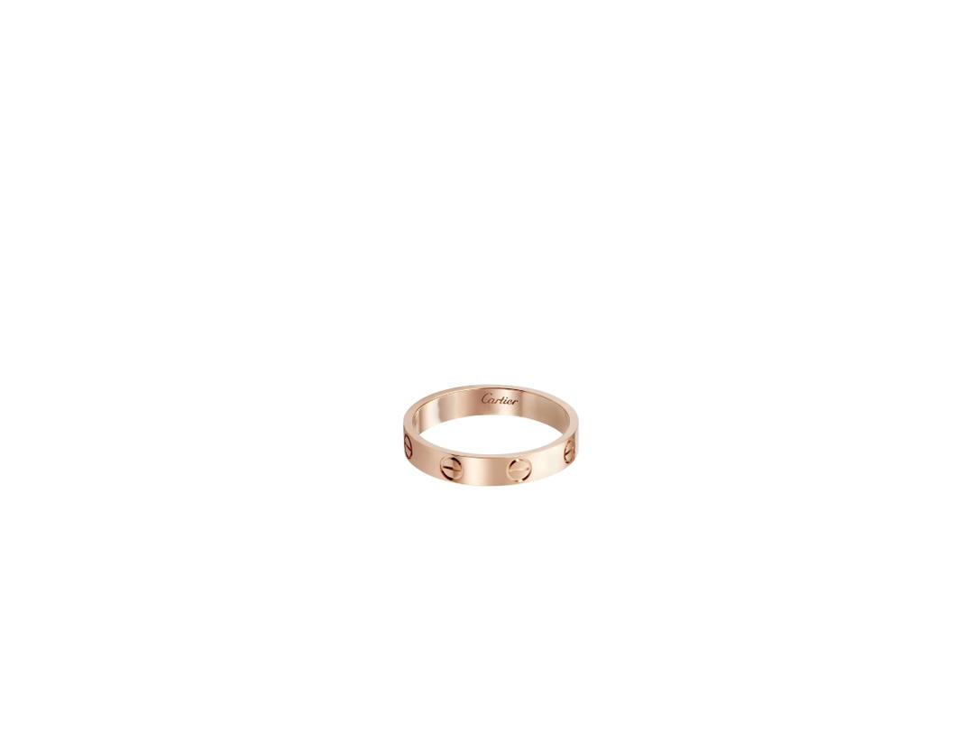 Cartier Cartier Love Wedding Band In Rose Gold 750/1000