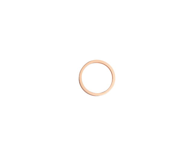 Cartier Cartier Love Wedding Band Ring 1 Diamond In Rose Gold Hardware - view 3