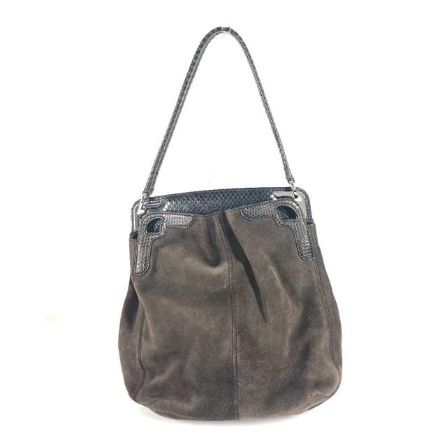 Cartier CARTIER marcello logo Bag Tote Bag Shoulder Bag Brown - view 3