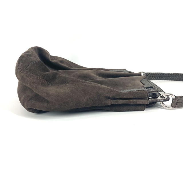 Cartier CARTIER marcello logo Bag Tote Bag Shoulder Bag Brown - view 5