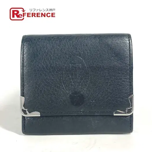Buy CARTIER Must de Line logo Wallet Coin Compartment coin purse Leather Black at Sasom – Authentic and Ready to Ship