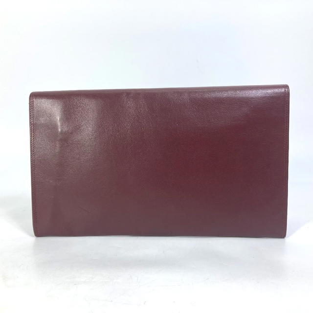 Cartier CARTIER Must de Line Pouch Clutch bag Leather wine-red - view 3