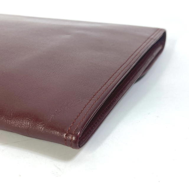 Cartier CARTIER Must de Line Pouch Clutch bag Leather wine-red - view 5