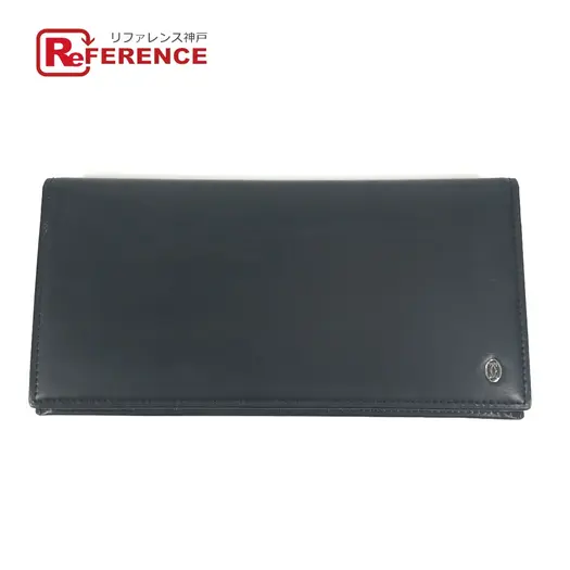 Buy CARTIER Must de Line Small items Wallet Bifold Long Wallet Leather Black at Sasom – Authentic and Ready to Ship
