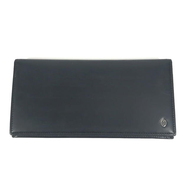 Cartier CARTIER Must de Line Small items Wallet Bifold Long Wallet Leather Black - view 2
