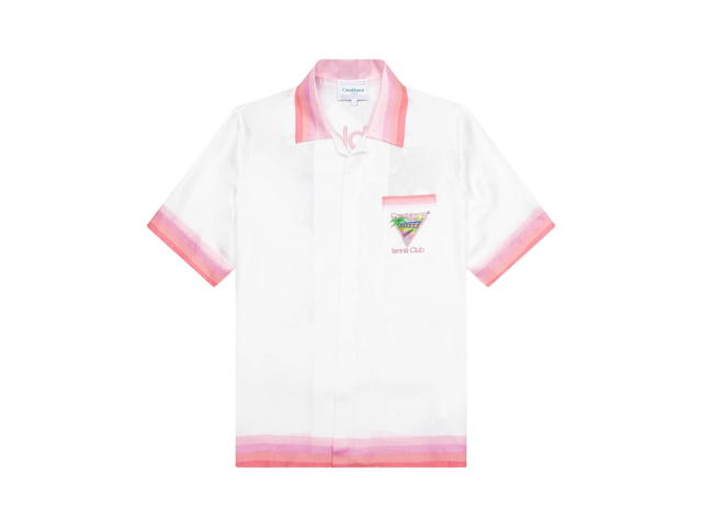 CASABLANCA CASABLANCA CB Cuban Collar Short Sleeve Shirt - view 1