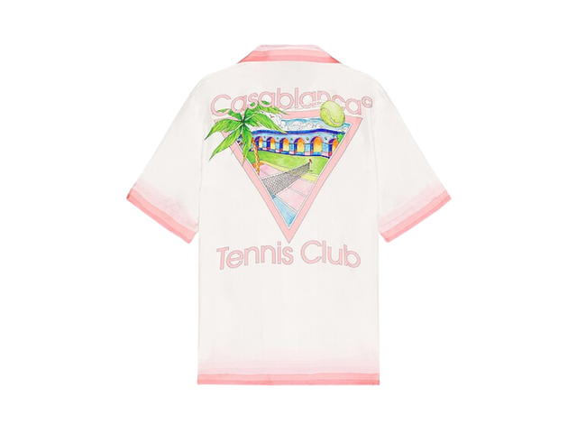 CASABLANCA CASABLANCA CB Cuban Collar Short Sleeve Shirt - view 2