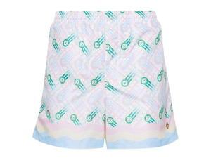 Buy Casablanca CB MEN Mens Printed Swimshorts PING PONG MONOGRAM at Sasom – Authentic and Ready to Ship