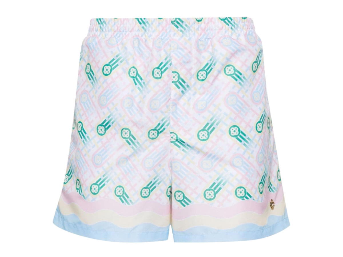 Casablanca Casablanca CB MEN Mens Printed Swimshorts PING PONG MONOGRAM