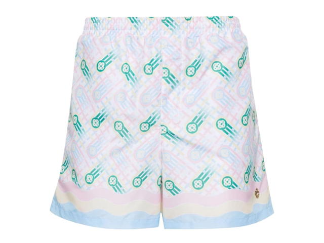 CASABLANCA CASABLANCA CB MEN Mens Printed Swimshorts PING PONG MONOGRAM - view 1