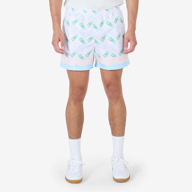 CASABLANCA CASABLANCA CB MEN Mens Printed Swimshorts PING PONG MONOGRAM - view 2