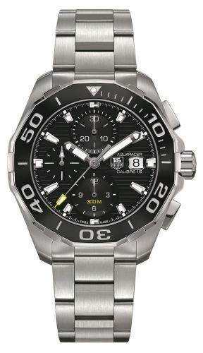 Tag Heuer Tag Heuer Aquaracer 300M Calibre 16 43 Stainless Steel / Black / Bracelet