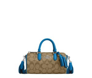 Buy Coach Lacey Crossbody Signature Canvas Khaki Racer Blue at Sasom – Authentic and Ready to Ship