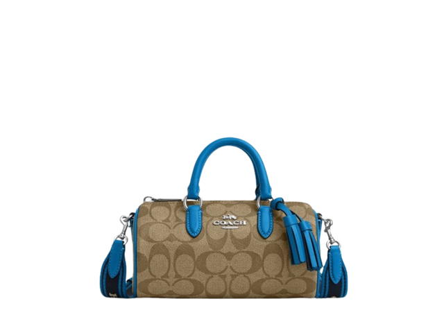 Coach Coach Lacey Crossbody Signature Canvas Khaki Racer Blue - view 1