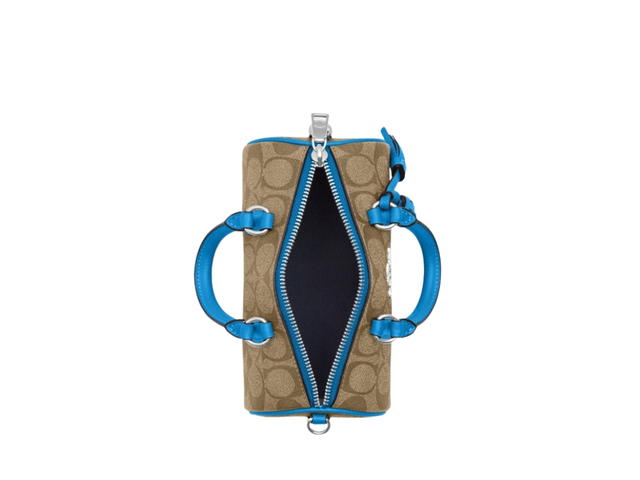 Coach Coach Lacey Crossbody Signature Canvas Khaki Racer Blue - view 3