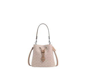 Buy Coach Rowan Bucket Bag In Signature Canvas Sand Taupe at Sasom – Authentic and Ready to Ship